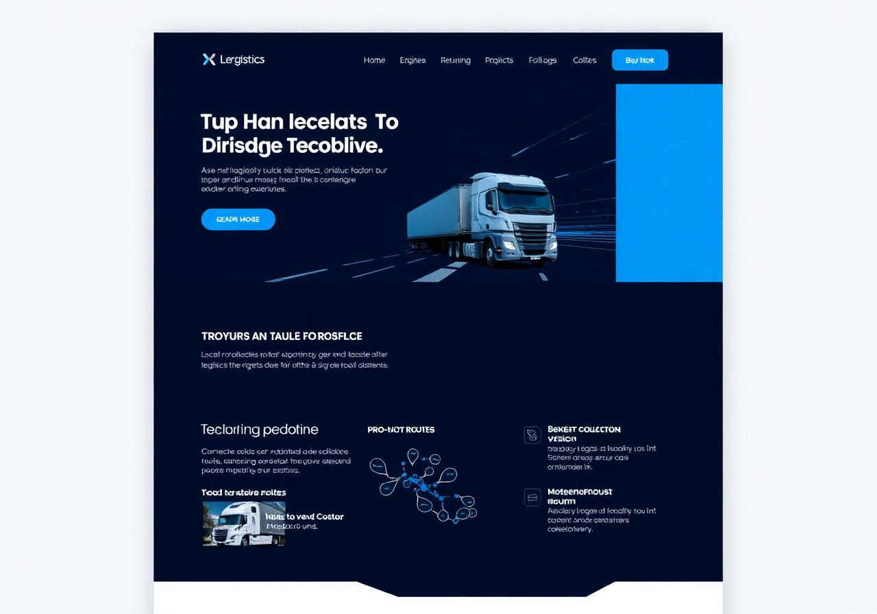 Case study screenshot for Apex Logistics — Corporate Redesign